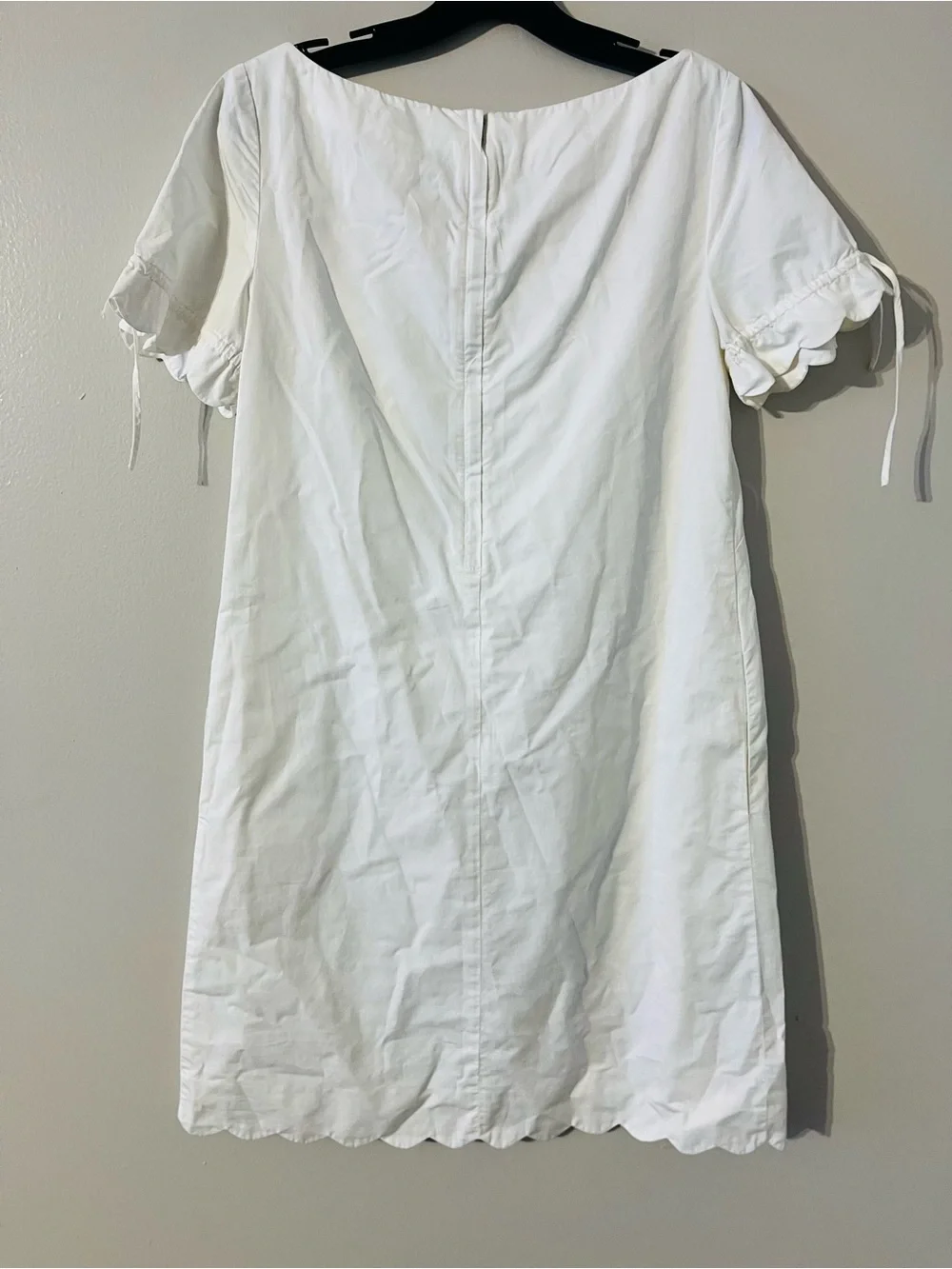 J.Crew 100% Cotton White Dress Tunic Sz 4
